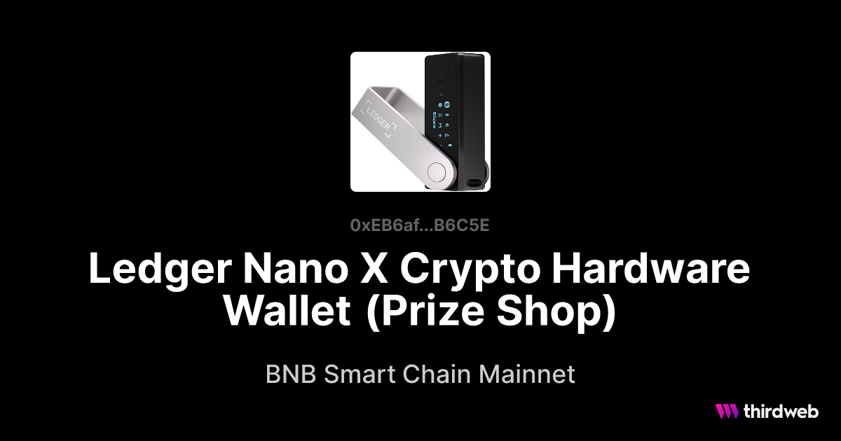 Nano X Crypto Hardware Wallet -Securely Store Cryptocurrency with Bluetooth  Connectivity -Onyx Black