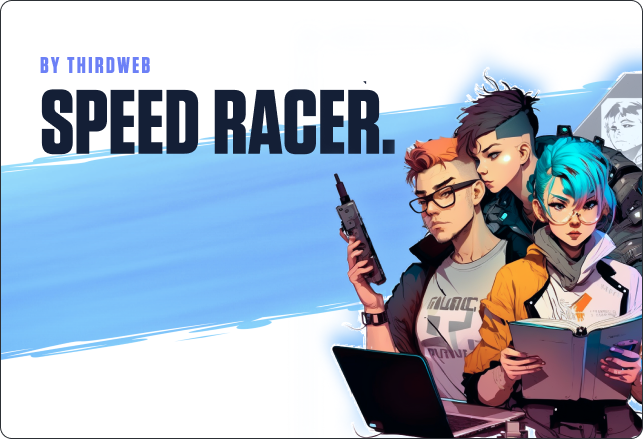 Screenshot of Speed Racers template