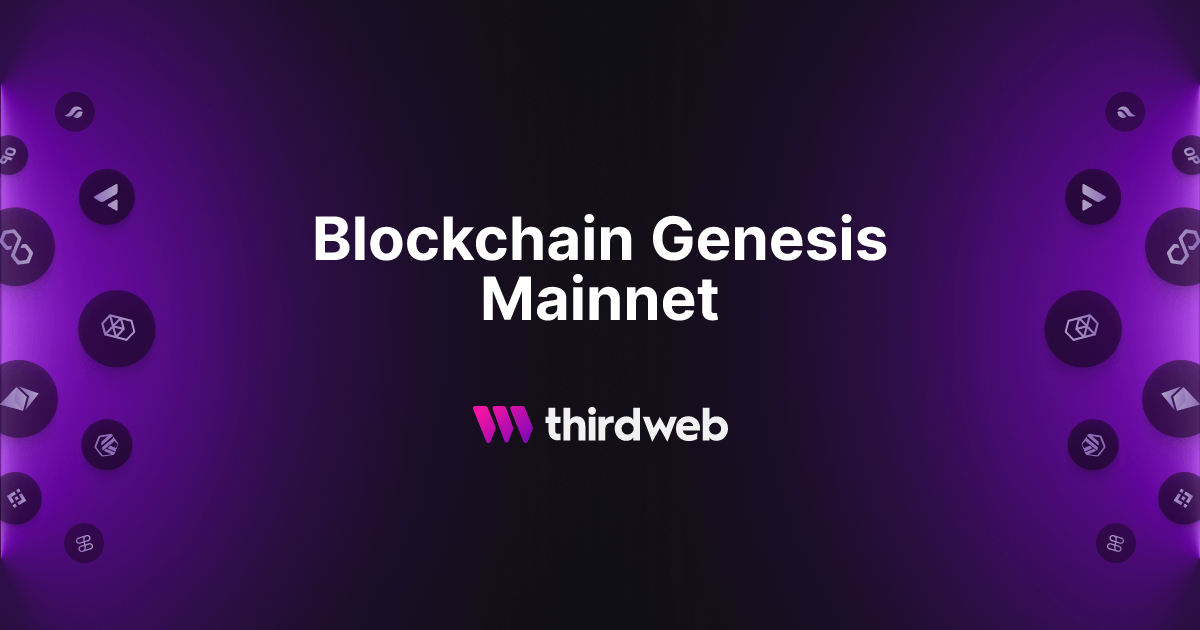 Blockchain Genesis