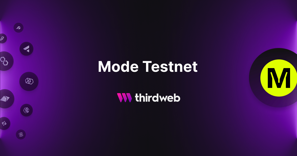 Mode Testnet