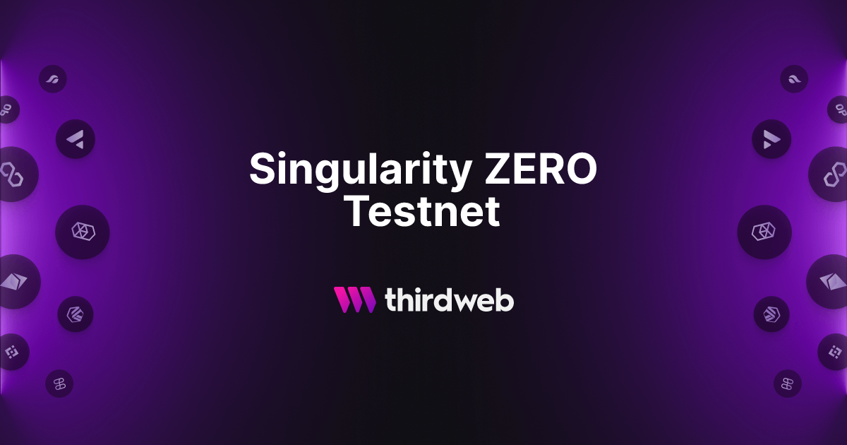 Singularity ZERO Testnet